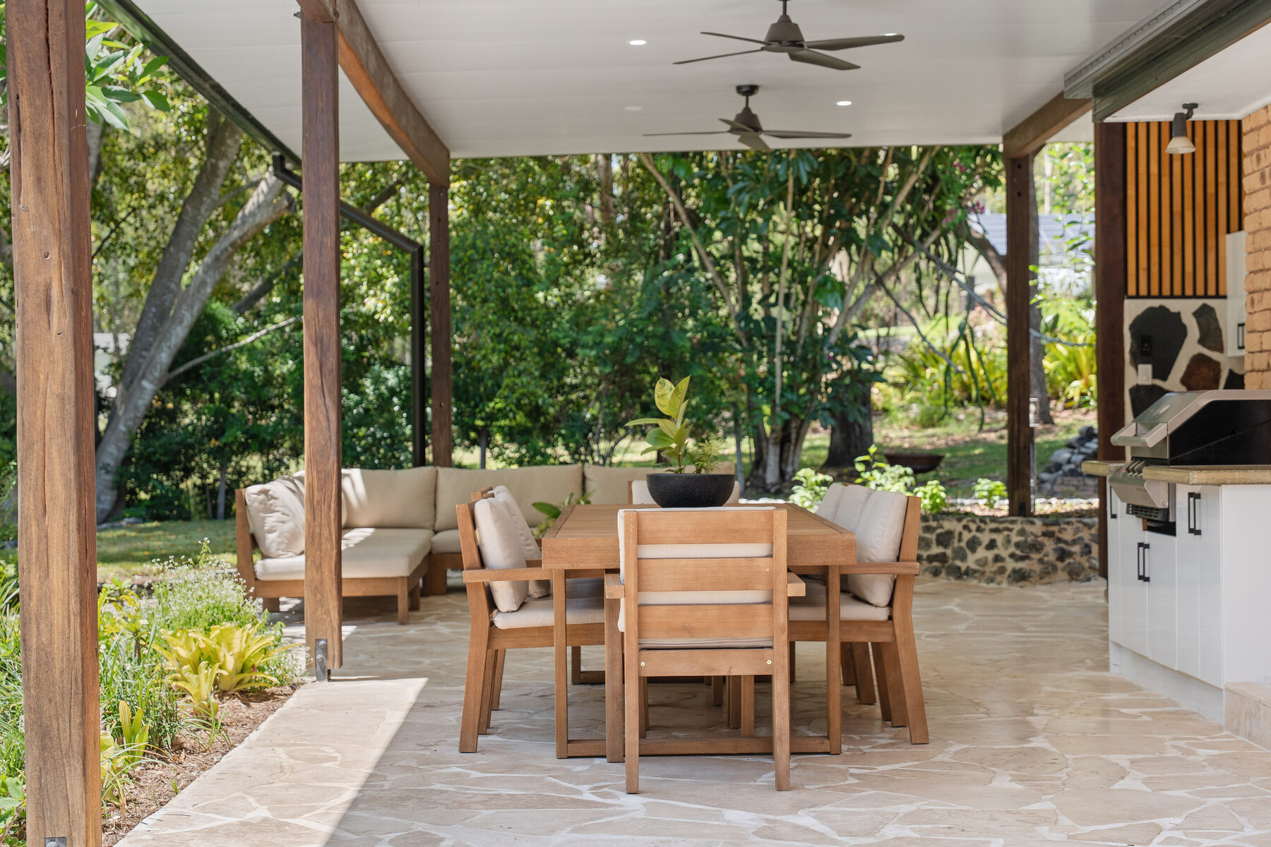 Outdoor entertaining